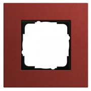 Рамка 1-ая Gira Esprit Linoleum-Multiplex Красный