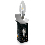Лампа Gauss LED Candle Crystal clear 3W E14 2700K 1/10/100