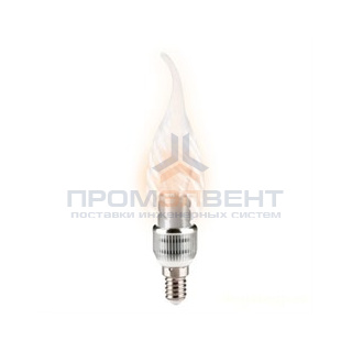 Лампа Gauss LED Candle Tailed Special Crystal clear 5W E14 2700K диммируемая 1/10/100