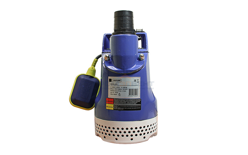 Насос дренажный UNIPUMP SPA 450 AF - 0,45 кВт (однофазный, Hmax 10 м, Qmax 233 л/мин, кабель 6 м)