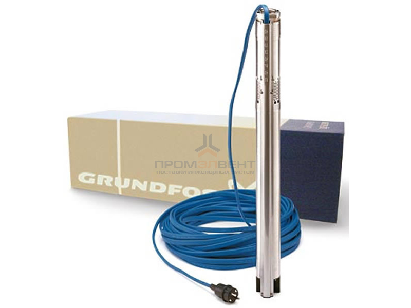 Насос скважинный Grundfos SQ 2-85, с кабелем 80м