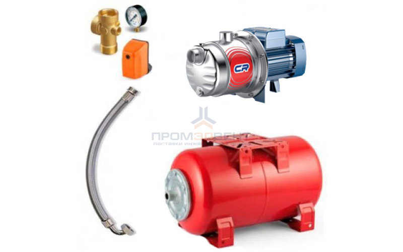 Насосная станция Pedrollo HYDROFRESH 3CRm 80-50 CL - 0,45 кВт (Qmax 80 л/мин, 1x230В, с/х)