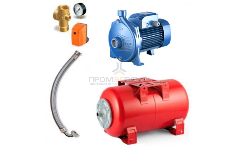 Насосная станция Pedrollo HYDROFRESH Cpm 130-50 CL - 0,37 кВт (Qmax 80 л/мин, 1x230В, с/х)