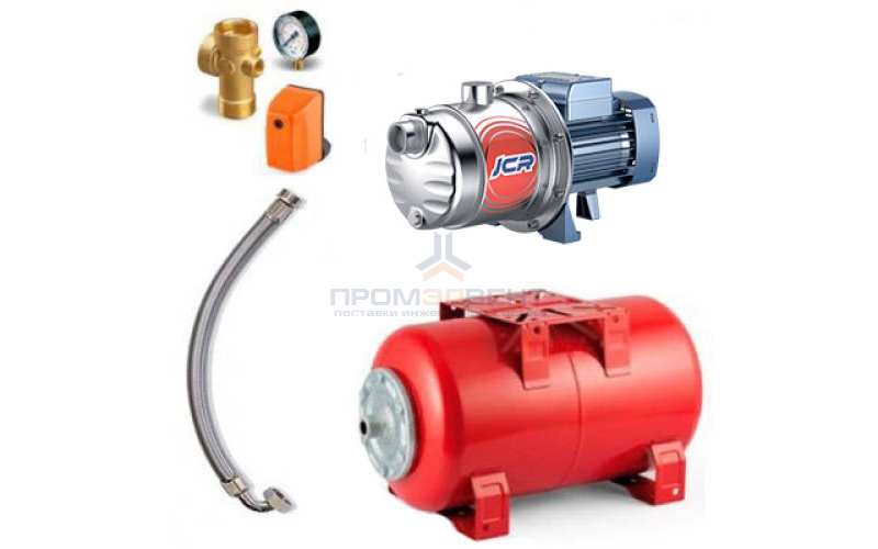 Насосная станция Pedrollo HYDROFRESH JCRm 1A-24 CL - 0,55 кВт (Qmax 60 л/мин, 1x230В, с/х)