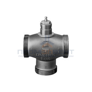 Клапан регулирующий трехходовый Danfoss VRG3 - 1" (НР/НР, PN16, Tmax 130°C, Kvs 0.63, чугун)