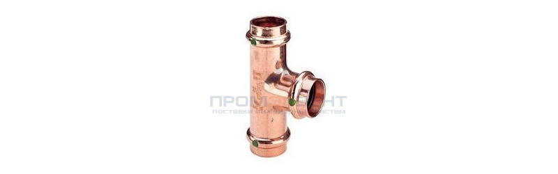 Тройник переходной Viega A1 Profipress 2418 - 28 x 22 x 28