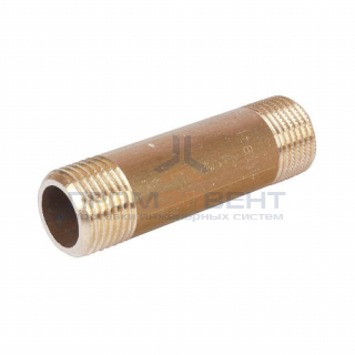 Удлинитель резьбовой STOUT - 1" длина 80 мм (НР/НР, латунь без покрытия)