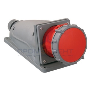 Розетка стационарная ССИ-134 63А-6ч/380-415В 3Р+РЕ IP67 MAGNUM ИЭК