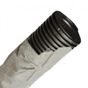 Труба жесткая двустенная для кабельной канализации (10 кПа)д125мм длина 5,95м. ,цвет черный
