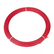 Кабельная протяжка стеклопруток d3,5мм, 70м красная, (мини УЗК в бухте)