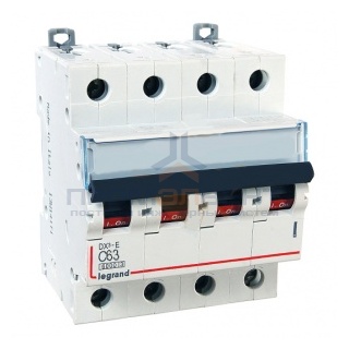 Автоматический выключатель Legrand DX3-E C63 4П 6000/6kA (автомат)