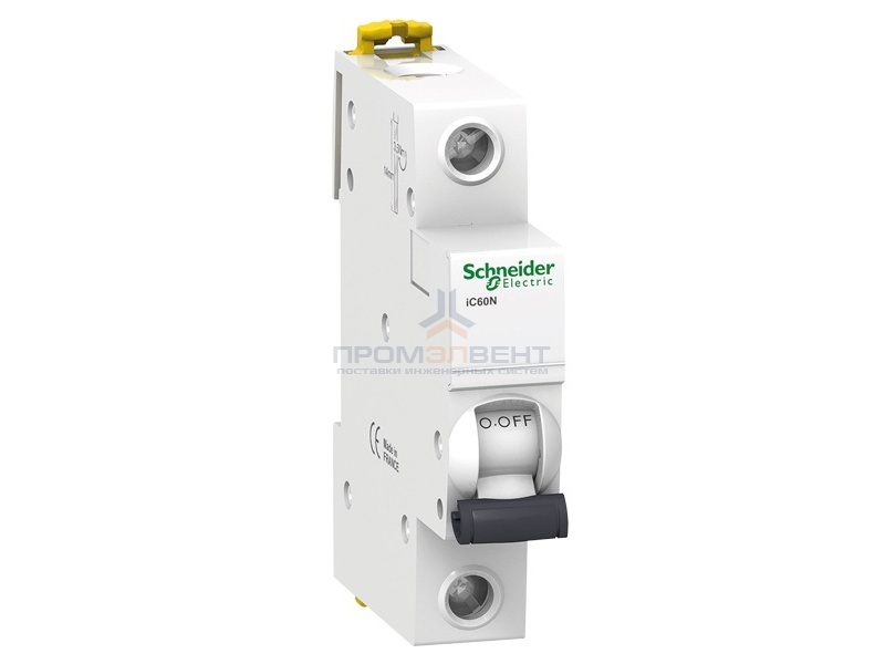 Автоматический выключатель Schneider Electric Acti 9 iC60N 1П 25A 6кА C (автомат)