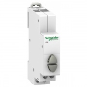 Кнопка управления iPB Acti 9 Schneider Electric серая/серая 1НО/1НО