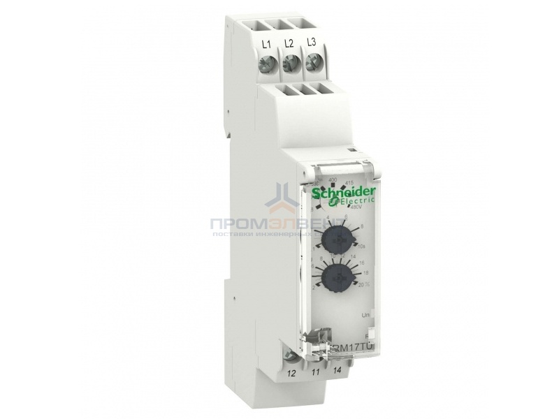 Реле контроля чередования обрыва ФАЗ Schneider Electric Zelio Control