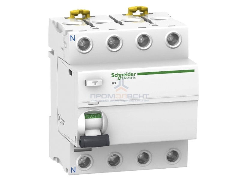 УЗО Acti 9 iID 4П 25A 30mA AC Schneider Electric